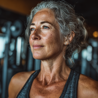 Seniori practicând exerciții de fitness într-un mediu prietenos